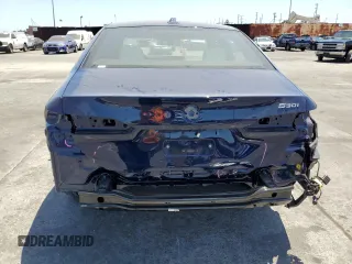 2024 BMW 5 Series 530i with VIN WBA43FJ06RCR00808, listed as a Copart auction lot 60520224 with 4,803 mi miles and Salvage Title. Bid and sale history available at carsss.com. Image 6.