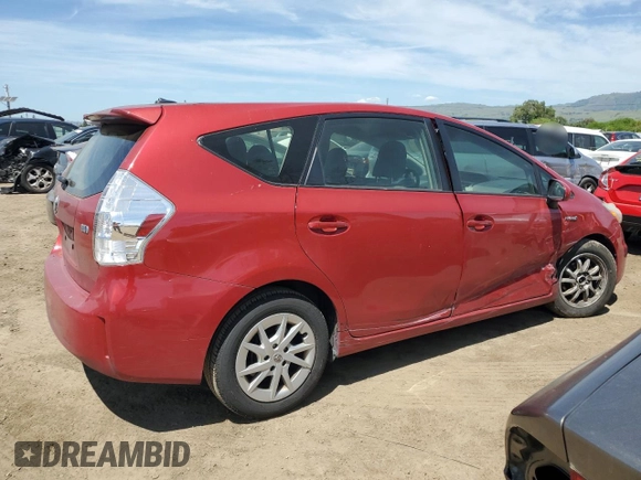 2013 Toyota Prius Two with VIN JTDZN3EU1D3189963, listed as a Copart auction lot 54048045 with 146,001 mi miles and Salvage Title. Bid and sale history available at carsss.com. Image 3.