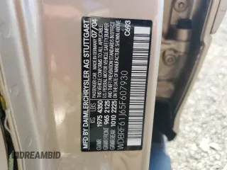 2005 Mercedes-Benz C 240 с VIN WDBRF61J65F607930, выставлен на аукционе Copart как лот 61647215 с пробегом 81 649 миль миль и Списание • Salvage title. История ставок и продаж доступна на DreamBid. Изображение 12.