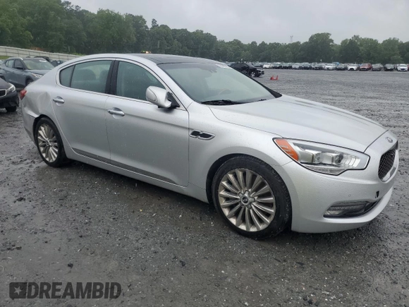 2015 Kia K900 Luxury z VIN KNALW4D45F6018822, wystawiony jako Copart lot #58448055 z przebiegiem 146 893 mil mil oraz Czysty tytuł • Clean title. Historia ofert i sprzedaży dostępna na DreamBid. Obrazek 4.