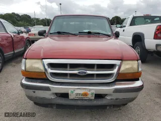 1998 Ford Ranger XL with VIN 1FTYR14X0WTA67243, listed as a Copart auction lot 74290984 with 0 mi miles and Salvage Title. Bid and sale history available at carsss.com. Image 5.