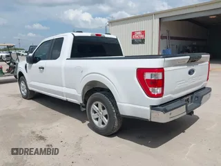 2021 Ford F-150 XL with VIN 1FTEX1CB1MKF06872, listed as a IAAI auction lot 42643497 with 50,720 mi miles and . Bid and sale history available at DreamBid. Image 3.