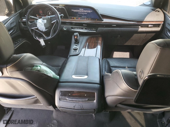 2021 Cadillac Escalade Premium Luxury with VIN 1GYS4CKL1MR261039, listed as a Copart auction lot 67672354 with 72,751 mi miles and Salvage Title. Bid and sale history available at carsss.com. Image 8.
