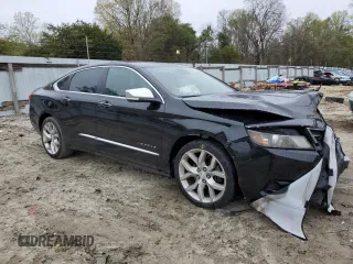 2014 Chevrolet Impala LTZ with VIN 1G1155S38EU119515, listed as a Copart auction lot 52809605 with 107,952 mi miles and Salvage Title. Bid and sale history available at DreamBid. Image 4.
