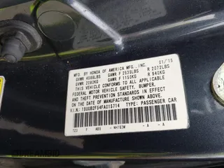 2015 Acura TLX Technology z VIN 19UUB2F54FA015714, wystawiony jako IAAI lot #42286887 z przebiegiem Nie podano mil oraz . Historia ofert i sprzedaży dostępna na DreamBid. Obrazek 9.
