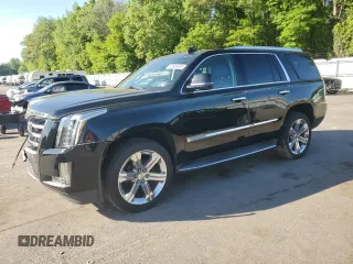 2017 Cadillac Escalade Luxury z VIN 1GYS4BKJ9HR306369, wystawiony jako Copart lot #55986005 z przebiegiem 115 003 mil mil oraz Szkoda całkowita • Salvage title. Historia ofert i sprzedaży dostępna na DreamBid. Obrazek 1.