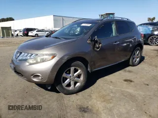2009 Nissan Murano SL with VIN JN8AZ18U59W101461, listed as a Copart auction lot 71742834 with 184,088 mi miles and Salvage Title. Bid and sale history available at carsss.com. Image 1.