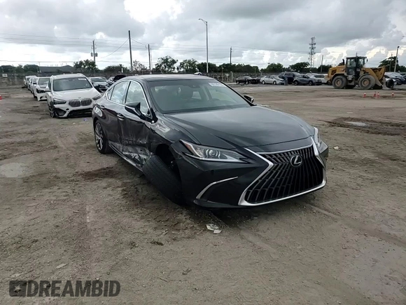 2024 Lexus ES 350 Luxury with VIN 58AEZ1B10RU162681, listed as a Copart auction lot 69149124 with 6,204 mi miles and Salvage title. Bid and sale history available at DreamBid. Image 10.