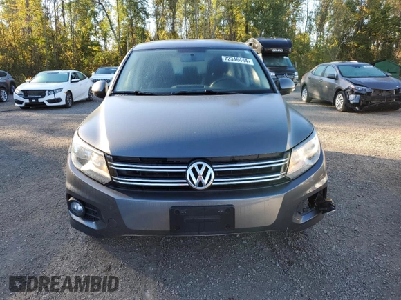 2017 Volkswagen Tiguan with VIN WVGHV7AXXHK031759, listed as a Copart auction lot 72346444 with 120,879 mi miles and Clean title. Bid and sale history available at DreamBid. Image 5.