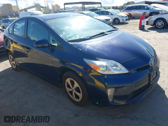2015 Toyota Prius Four with VIN JTDKN3DUXF0464303, listed as a IAAI auction lot 41939905 with 154,075 mi miles. Bid and sale history available at carsss.com. Image 1.
