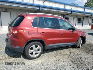 2010 Volkswagen Tiguan Wolfsburg Edition with VIN WVGAV7AX4AW003410, listed as a Copart auction lot 60645845 with 128,563 mi miles and Salvage title. Bid and sale history available at DreamBid. Image 3.