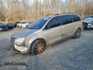 2009 Chrysler Town & Country Touring with VIN 2A8HR54X49R653052, listed as a Copart auction lot 48133155 with 151,527 mi miles and Salvage Title. Bid and sale history available at DreamBid. Image 1.