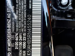 2024 Mercedes-Benz CLA 250 z VIN W1K5J4HB5RN455240, wystawiony jako Copart lot #82819064 z przebiegiem 2 153 mil mil oraz Szkoda całkowita • Salvage title. Historia ofert i sprzedaży dostępna na DreamBid. Obrazek 12.
