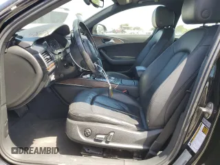 2016 Audi A6 Premium Plus with VIN WAUGFAFC1GN076986, listed as a Copart auction lot 56123585 with 100,837 mi miles and Salvage title. Bid and sale history available at DreamBid. Image 7.
