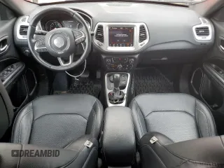 2021 Jeep Compass 80th Anniversary with VIN 3C4NJDEBXMT532899, listed as a Copart auction lot 55304905 with 44,299 mi miles and Salvage title. Bid and sale history available at DreamBid. Image 8.