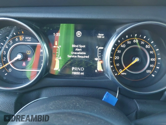 2019 Jeep Wrangler Unlimited Sahara с VIN 1C4HJXEN9KW509839, выставлен на аукционе IAAI как лот 41054085 с пробегом 78 850 миль миль и . История ставок и продаж доступна на DreamBid. Изображение 7.