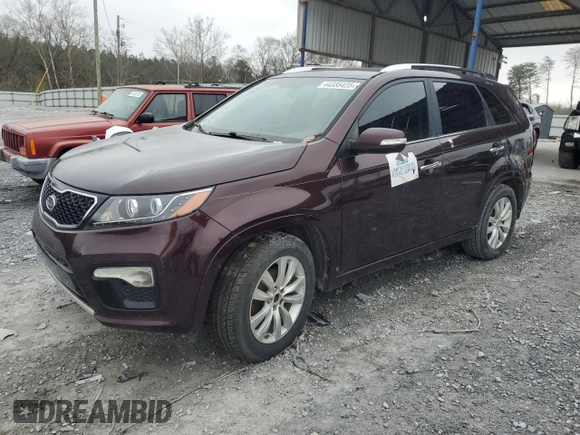 2011 Kia Sorento SX with VIN 5XYKW4A26BG131512, listed as a Copart auction lot 44335425 with 236,082 mi miles and Clean Title. Bid and sale history available at carsss.com. Image 1.