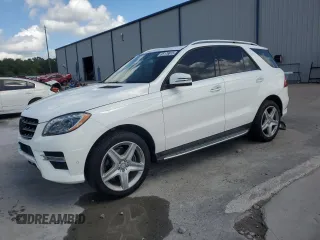2015 Mercedes-Benz M 350 with VIN 4JGDA5HB6FA445486, listed as a Copart auction lot 65178615 with 100,266 mi miles and Salvage title. Bid and sale history available at DreamBid. Image 1.