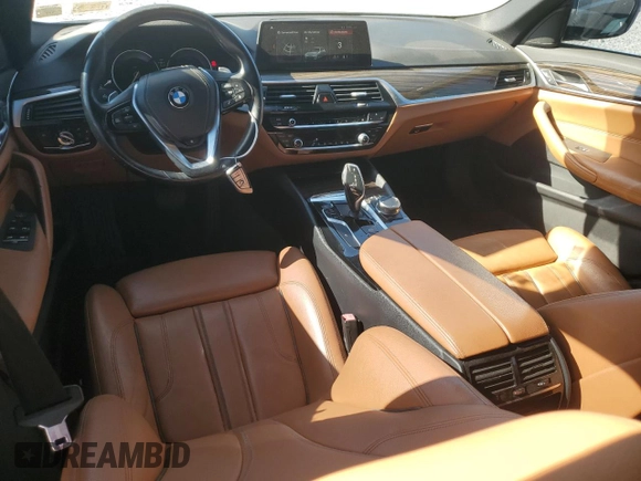 2018 BMW 5 Series 530i xDrive with VIN WBAJA7C53JWC75216, listed as a Copart auction lot 48634565 with 81,847 mi miles and Clean Title. Bid and sale history available at DreamBid. Image 8.