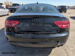 2012 Audi S5 Prestige with VIN WAUVVAFR5CA002163, listed as a Copart auction lot 53378985 with 124,105 mi miles and Salvage Title. Bid and sale history available at carsss.com. Image 7.