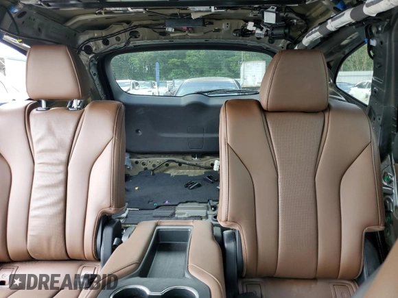 2024 Acura MDX Technology with VIN 5J8YD9H43RL005516, listed as a Copart auction lot 58522115 with 7,065 mi miles and Salvage title. Bid and sale history available at DreamBid. Image 10.