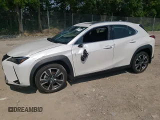 2025 Lexus UX 300h z VIN JTHUCJDH3S2000210, wystawiony jako Copart lot #60677575 z przebiegiem 18 329 mil mil oraz Szkoda całkowita • Salvage title. Historia ofert i sprzedaży dostępna na DreamBid. Obrazek 1.