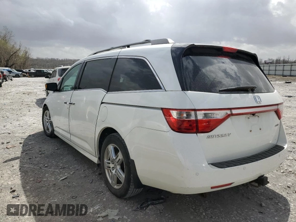 2012 Honda Odyssey Touring z VIN 5FNRL5H93CB070824, wystawiony jako Copart lot #49213465 z przebiegiem 287 745 mil mil oraz Szkoda całkowita • Salvage title. Historia ofert i sprzedaży dostępna na DreamBid. Obrazek 2.