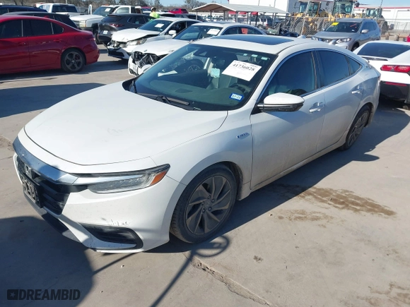 2022 Honda Insight Touring with VIN 19XZE4F9XNE001306, listed as a IAAI auction lot 41736028 with 105,519 mi miles. Bid and sale history available at carsss.com. Image 17.