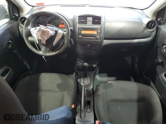 2015 Nissan Versa SV with VIN 3N1CN7AP4FL916133, listed as a Copart auction lot 55012905 with 102,026 mi miles and Salvage title. Bid and sale history available at DreamBid. Image 8.
