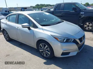 2021 Nissan Versa SV with VIN 3N1CN8EV0ML823119, listed as a IAAI auction lot 42238656 with 74,897 mi miles and . Bid and sale history available at DreamBid. Image 1.