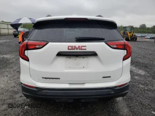 2021 GMC Terrain SLE with VIN 3GKALTEV5ML386042, listed as a Copart auction lot 56867875 with 63,859 mi miles and Salvage title. Bid and sale history available at DreamBid. Image 6.
