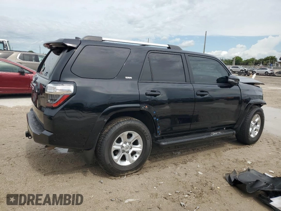 2022 Toyota 4Runner SR5 Premium with VIN JTEFU5JR4N5252798, listed as a Copart auction lot 59327525 with 58,755 mi miles and Non repairable. Bid and sale history available at DreamBid. Image 3.