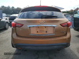 2009 Infiniti FX35 with VIN JNRAS18UX9M103086, listed as a Copart auction lot 77432314 with 0 mi miles and Salvage Title. Bid and sale history available at carsss.com. Image 6.