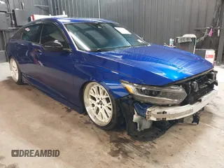 2019 Honda Accord Sport with VIN 1HGCV1F34KA099748, listed as a IAAI auction lot 42526589 with 86,200 mi miles and . Bid and sale history available at DreamBid. Image 1.
