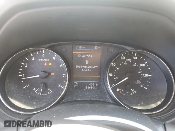 2018 Nissan Rogue SV with VIN KNMAT2MTXJP556272, listed as a Copart auction lot 53043465 with 192,680 mi miles and Salvage Title. Bid and sale history available at carsss.com. Image 9.