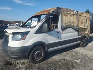 2022 Ford Transit Cargo with VIN 1FTBR1C85NKA04496, listed as a Copart auction lot 78672214 with Not provided miles and Non repairable. Bid and sale history available at DreamBid. Image 1.