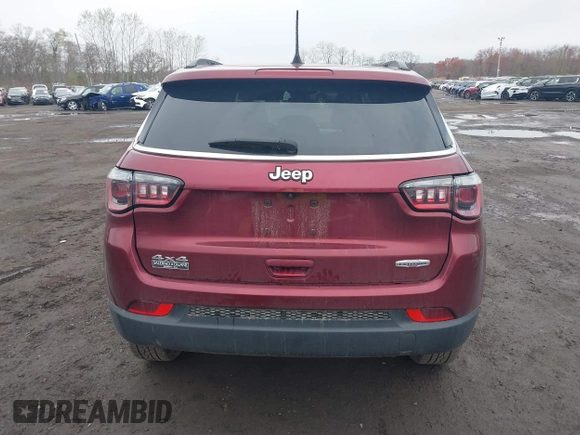 2022 Jeep Compass Latitude with VIN 3C4NJDBB7NT206323, listed as a IAAI auction lot 42038930 with 84,976 mi miles and . Bid and sale history available at DreamBid. Image 16.