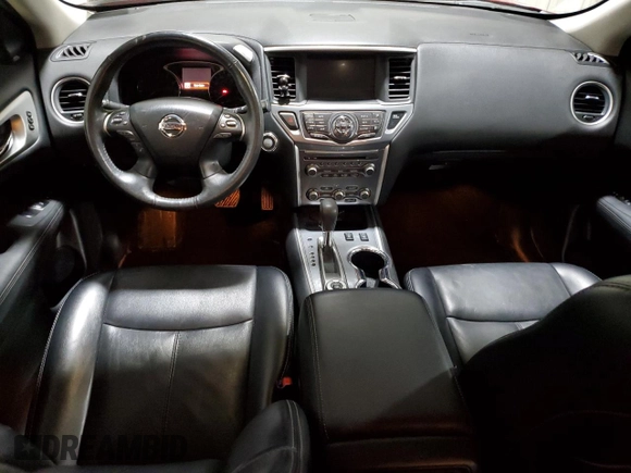 2019 Nissan Pathfinder SL with VIN 5N1DR2MM4KC615325, listed as a Copart auction lot 50473765 with 81,361 mi miles and Salvage Title. Bid and sale history available at carsss.com. Image 8.