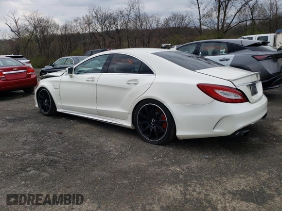 2015 Mercedes-Benz CLS-Class CLS 63 AMG S-Model with VIN WDDLJ7GB9FA156024, listed as a Copart auction lot 50621274 with 94,479 mi miles. Bid and sale history available at carsss.com. Image 2.