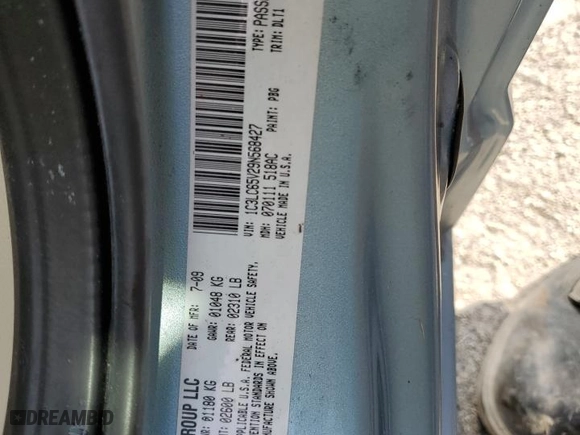 2009 Chrysler Sebring Limited with VIN 1C3LC65V29N568427, listed as a Copart auction lot 76250754 with 0 mi miles and Non Repairable. Bid and sale history available at carsss.com. Image 13.