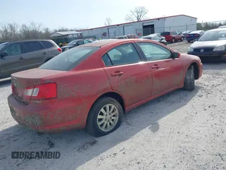 2009 Mitsubishi Galant ES z VIN 4A3AB36F09E029989, wystawiony jako IAAI lot #41892517 z przebiegiem 82 038 mil mil oraz . Historia ofert i sprzedaży dostępna na DreamBid. Obrazek 4.
