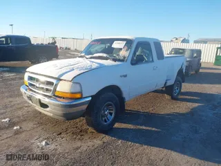 1998 Ford Ranger XL with VIN 1FTYR14U7WTA21785, listed as a IAAI auction lot 41308213 with 161,283 mi miles. Bid and sale history available at carsss.com. Image 2.