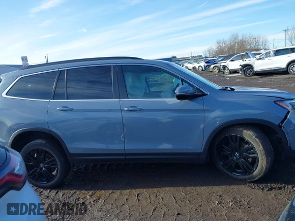 2022 Honda Pilot Special Edition with VIN 5FNYF6H27NB073336, listed as a IAAI auction lot 41711113 with 21,745 mi miles. Bid and sale history available at carsss.com. Image 13.