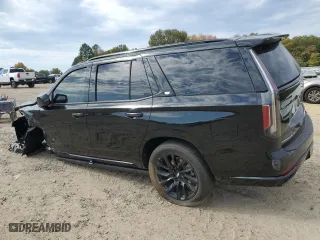 2023 Cadillac Escalade 4WD Sport Platinum with VIN 1GYS4GKL8PR557610, listed as a Copart auction lot 77876244 with 20,228 mi miles and Salvage Title. Bid and sale history available at carsss.com. Image 2.
