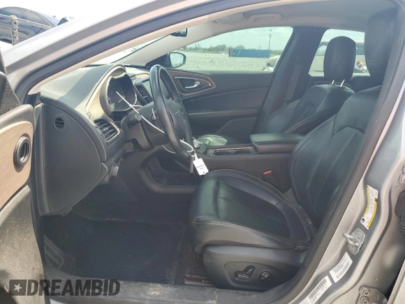 2015 Chrysler 200 C with VIN 1C3CCCEG4FN523839, listed as a Copart auction lot 51481695 with 96,694 mi miles and Salvage Title. Bid and sale history available at carsss.com. Image 7.