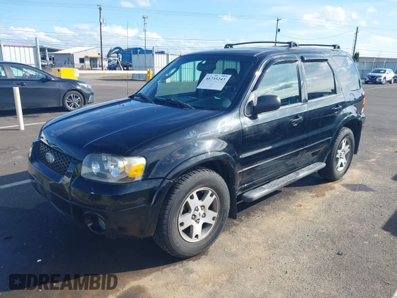 2005 Ford Escape Limited с VIN 1FMYU94125KA49934, выставлен на аукционе IAAI как лот 41735243 с пробегом 118 041 миль миль и . История ставок и продаж доступна на DreamBid. Изображение 2.