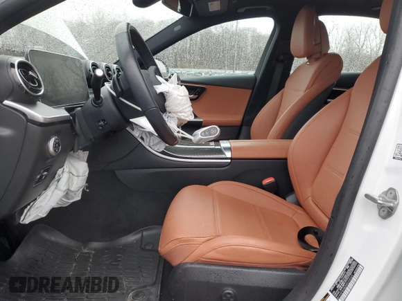 2022 Mercedes-Benz C 300 with VIN W1KAF4HB0NR044069, listed as a Copart auction lot 49874475 with Not Provided miles and Salvage Title. Bid and sale history available at DreamBid. Image 7.