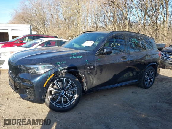 2023 BMW X5 xDrive45e with VIN 5UXTA6C01P9R09426, listed as a IAAI auction lot 41833282 with 17,254 mi miles. Bid and sale history available at carsss.com. Image 14.