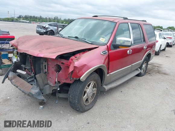 2004 Ford Expedition Eddie Bauer z VIN 1FMPU17L04LA25831, wystawiony jako IAAI lot #41888552 z przebiegiem 201 801 mil mil oraz . Historia ofert i sprzedaży dostępna na DreamBid. Obrazek 2.