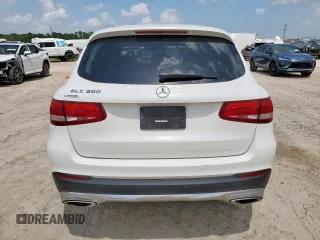 2019 Mercedes-Benz GLC 300 with VIN WDC0G4JB7KF610832, listed as a Copart auction lot 60804755 with 74,491 mi miles and Salvage title. Bid and sale history available at DreamBid. Image 6.